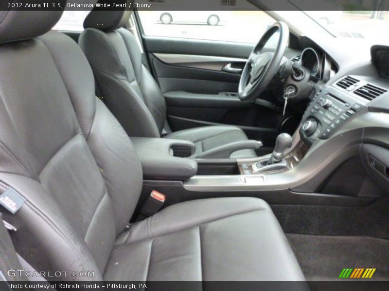 Bellanova White Pearl / Ebony 2012 Acura TL 3.5