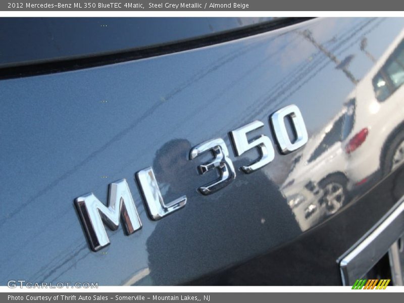 Steel Grey Metallic / Almond Beige 2012 Mercedes-Benz ML 350 BlueTEC 4Matic