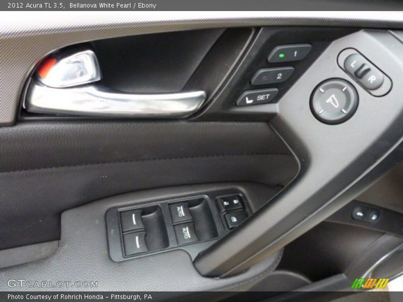 Bellanova White Pearl / Ebony 2012 Acura TL 3.5