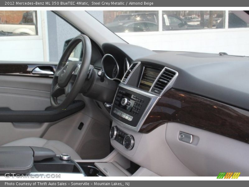 Steel Grey Metallic / Almond Beige 2012 Mercedes-Benz ML 350 BlueTEC 4Matic