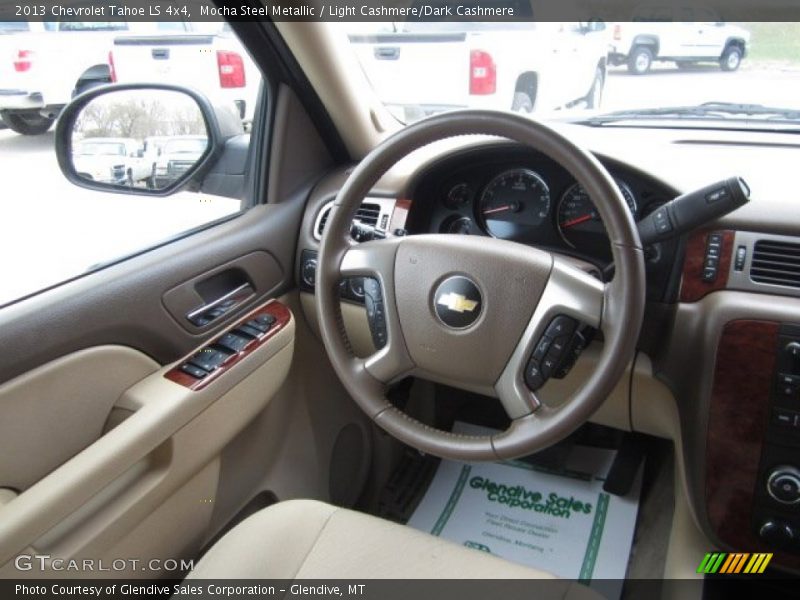 Mocha Steel Metallic / Light Cashmere/Dark Cashmere 2013 Chevrolet Tahoe LS 4x4