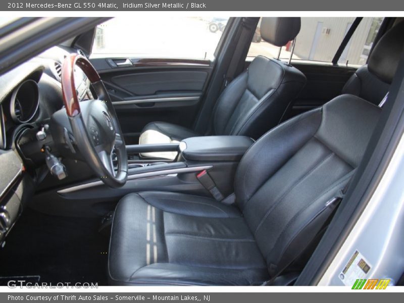Iridium Silver Metallic / Black 2012 Mercedes-Benz GL 550 4Matic