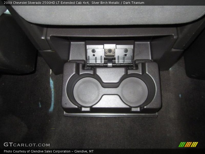 Silver Birch Metallic / Dark Titanium 2009 Chevrolet Silverado 2500HD LT Extended Cab 4x4