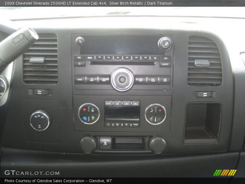 Silver Birch Metallic / Dark Titanium 2009 Chevrolet Silverado 2500HD LT Extended Cab 4x4
