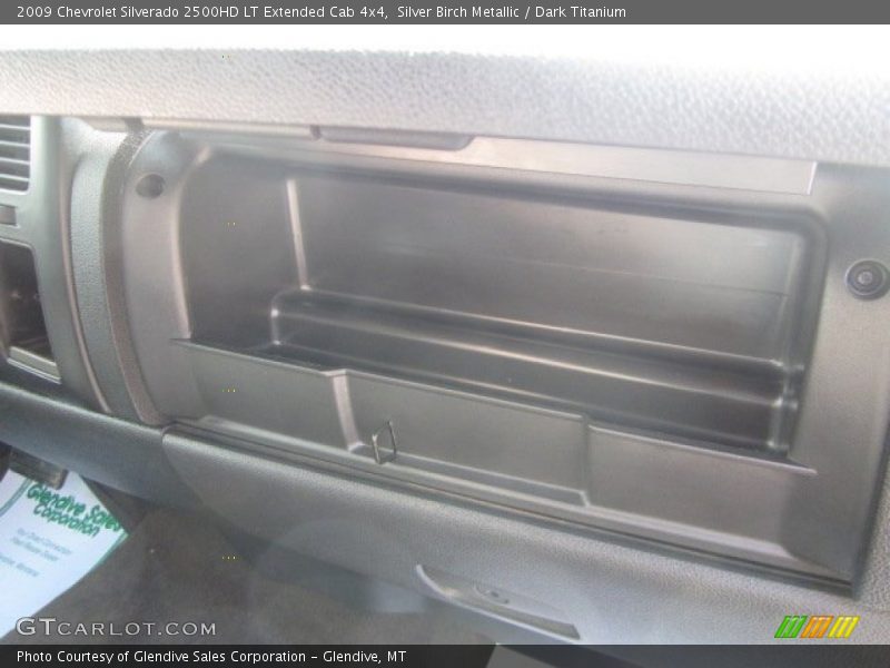 Silver Birch Metallic / Dark Titanium 2009 Chevrolet Silverado 2500HD LT Extended Cab 4x4