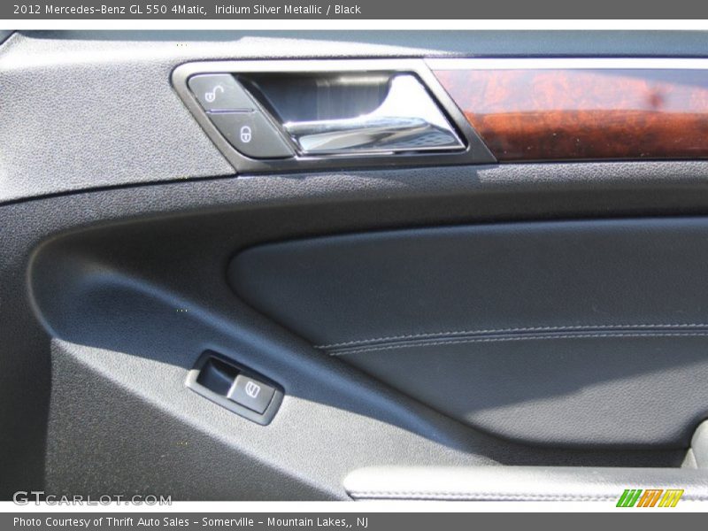 Iridium Silver Metallic / Black 2012 Mercedes-Benz GL 550 4Matic