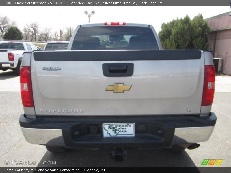 Silver Birch Metallic / Dark Titanium 2009 Chevrolet Silverado 2500HD LT Extended Cab 4x4