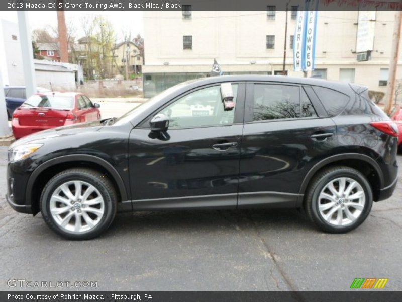 Black Mica / Black 2013 Mazda CX-5 Grand Touring AWD