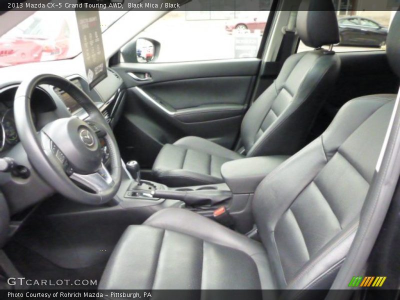 Black Mica / Black 2013 Mazda CX-5 Grand Touring AWD
