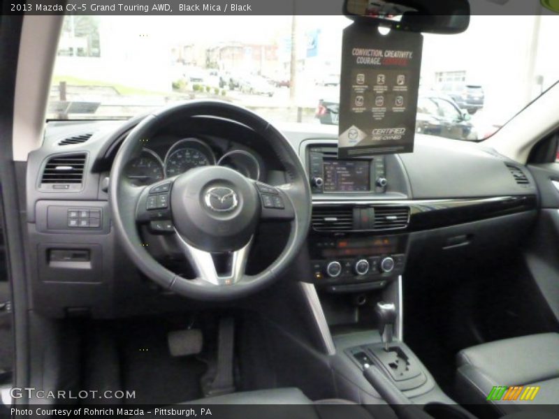 Dashboard of 2013 CX-5 Grand Touring AWD