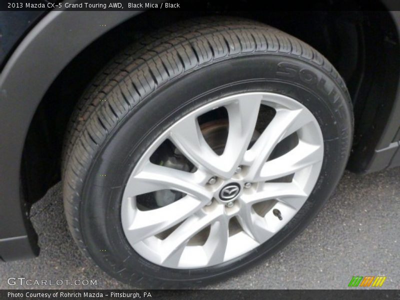 Black Mica / Black 2013 Mazda CX-5 Grand Touring AWD