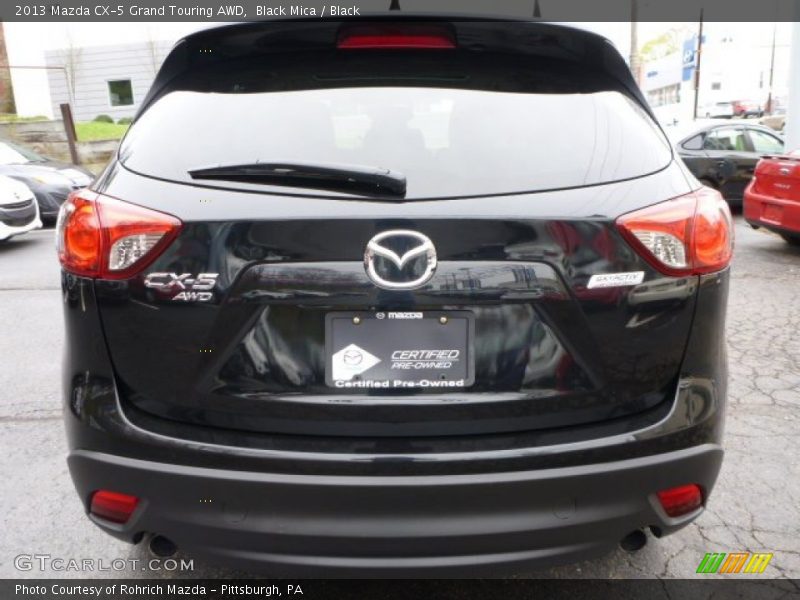 Black Mica / Black 2013 Mazda CX-5 Grand Touring AWD
