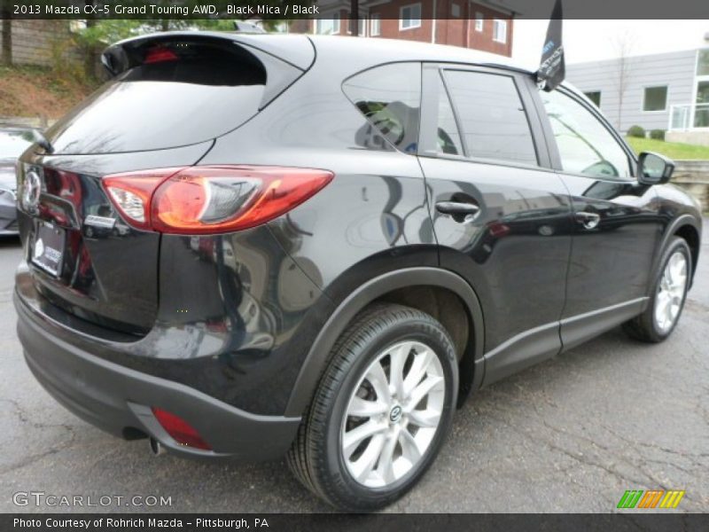 Black Mica / Black 2013 Mazda CX-5 Grand Touring AWD