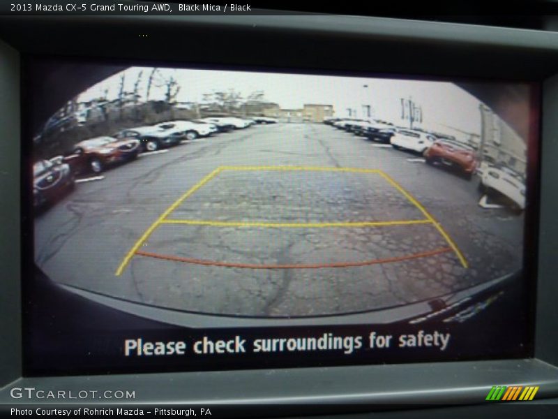 Black Mica / Black 2013 Mazda CX-5 Grand Touring AWD