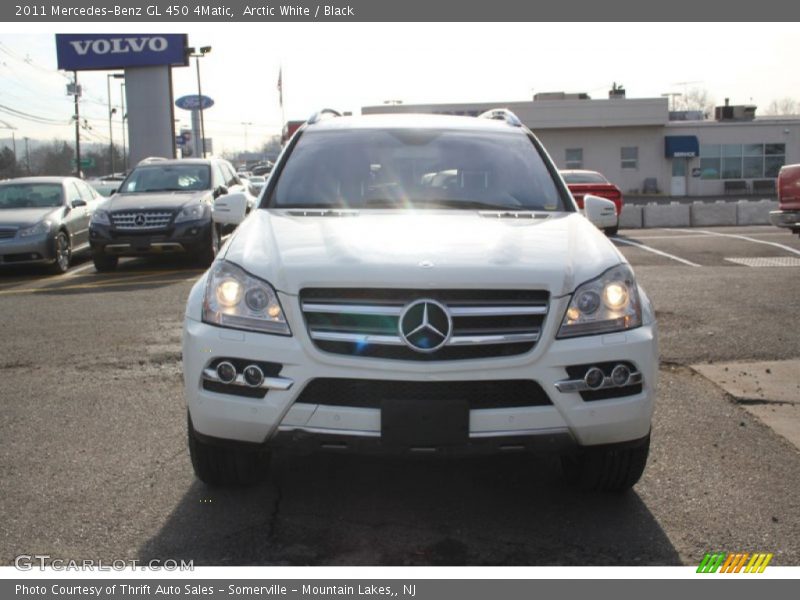 Arctic White / Black 2011 Mercedes-Benz GL 450 4Matic