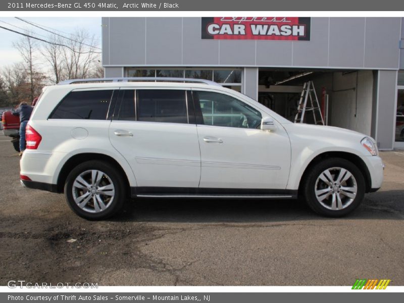 Arctic White / Black 2011 Mercedes-Benz GL 450 4Matic