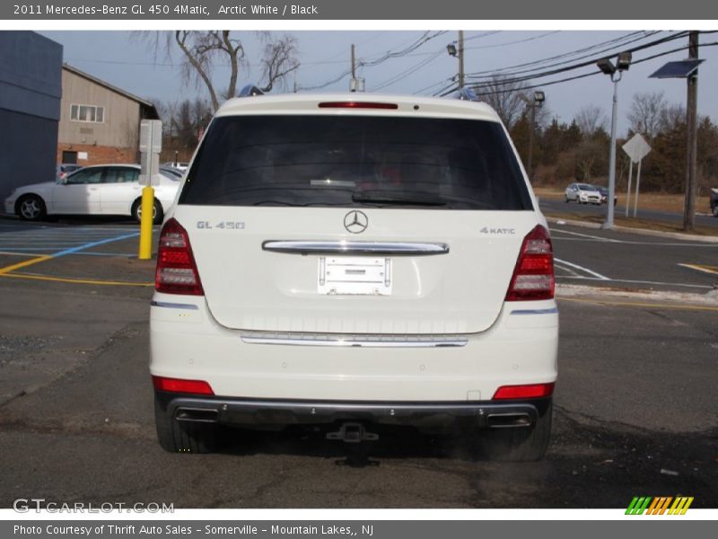 Arctic White / Black 2011 Mercedes-Benz GL 450 4Matic