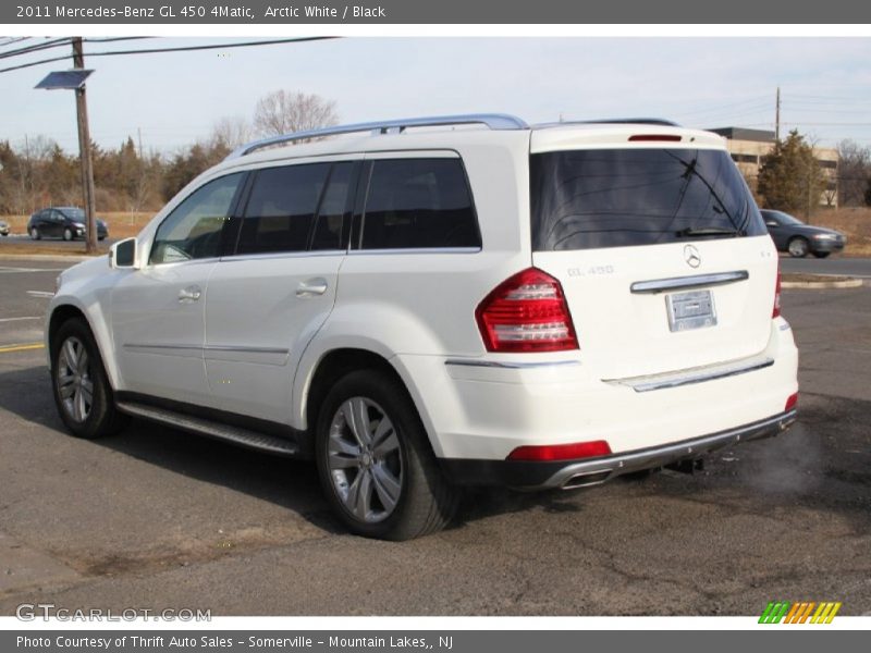 Arctic White / Black 2011 Mercedes-Benz GL 450 4Matic