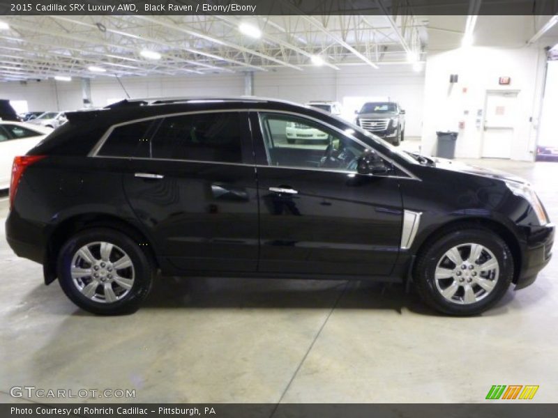 Black Raven / Ebony/Ebony 2015 Cadillac SRX Luxury AWD