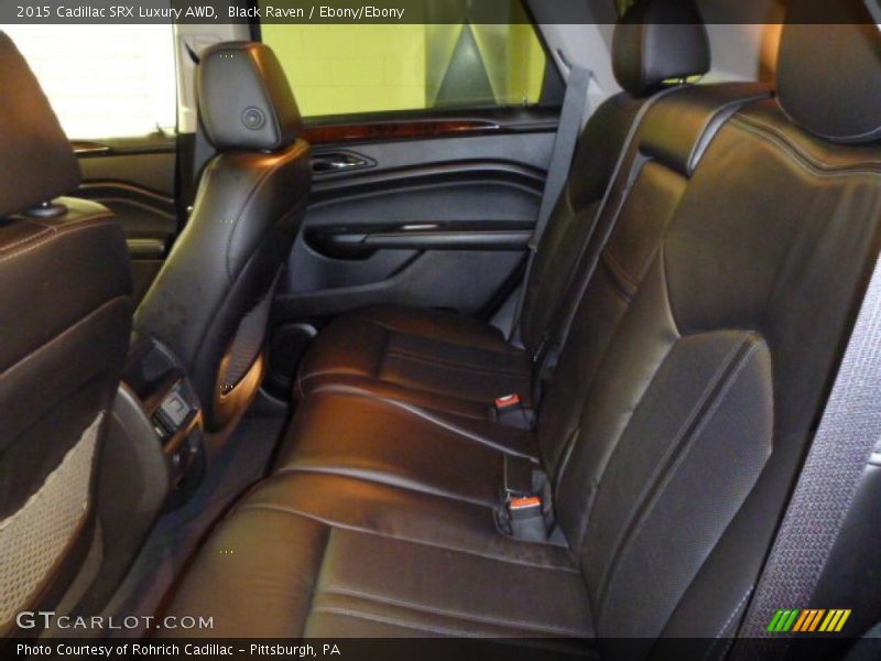 Black Raven / Ebony/Ebony 2015 Cadillac SRX Luxury AWD