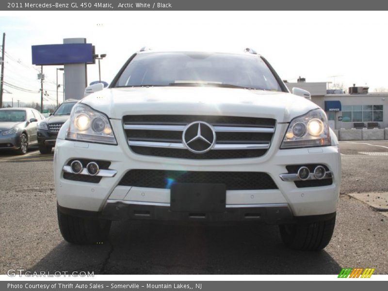 Arctic White / Black 2011 Mercedes-Benz GL 450 4Matic