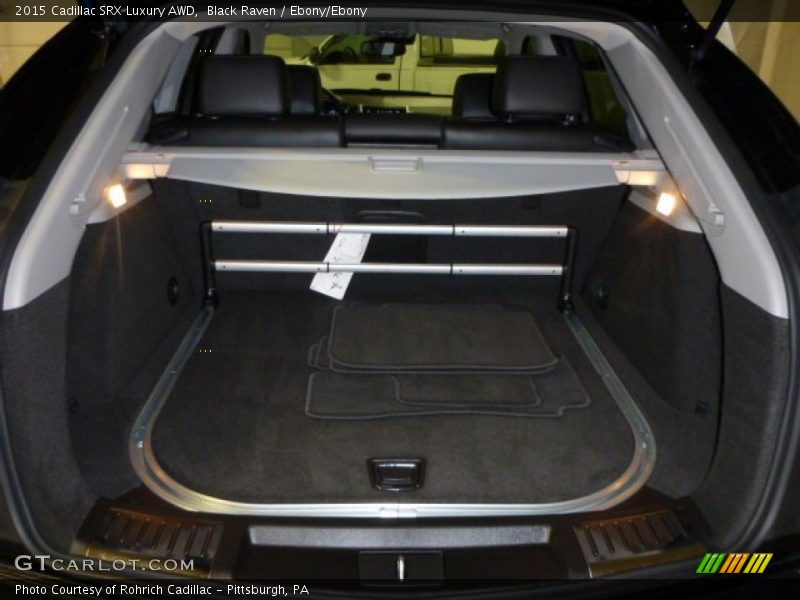 Black Raven / Ebony/Ebony 2015 Cadillac SRX Luxury AWD