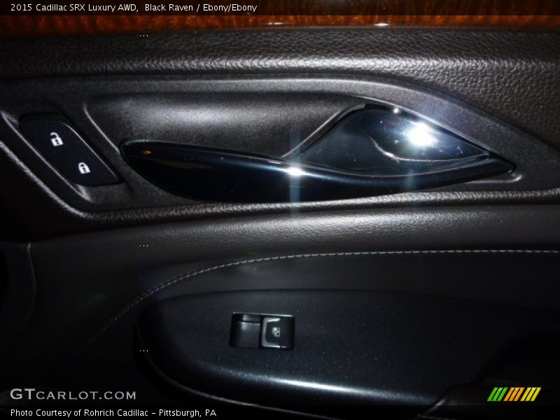 Black Raven / Ebony/Ebony 2015 Cadillac SRX Luxury AWD