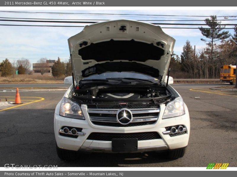 Arctic White / Black 2011 Mercedes-Benz GL 450 4Matic