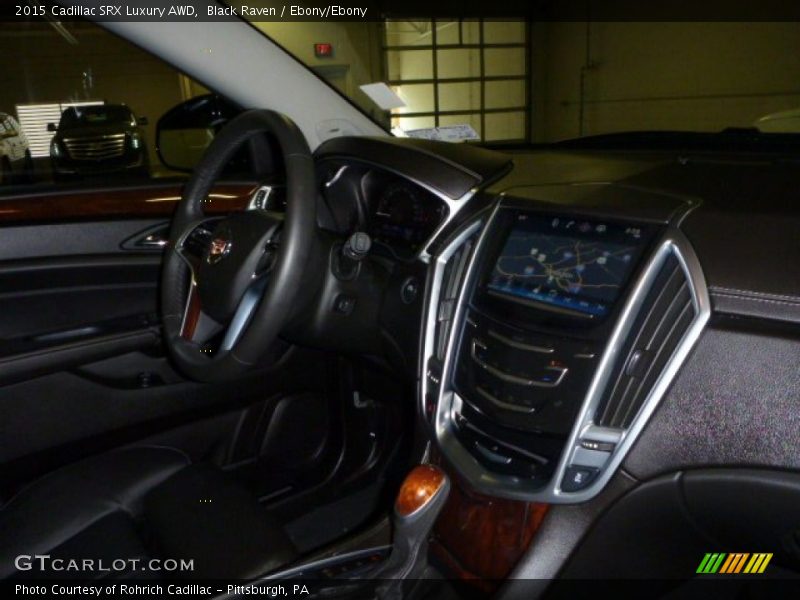 Black Raven / Ebony/Ebony 2015 Cadillac SRX Luxury AWD