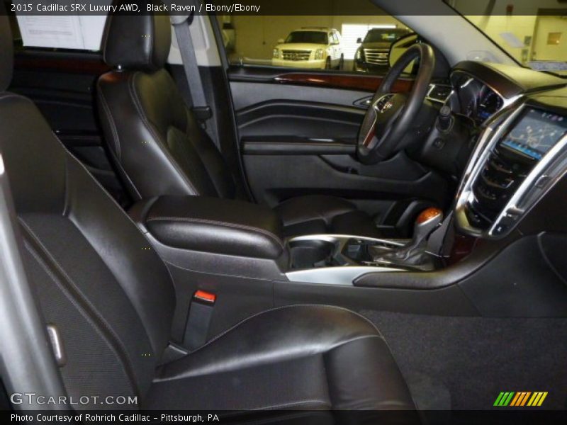 Black Raven / Ebony/Ebony 2015 Cadillac SRX Luxury AWD