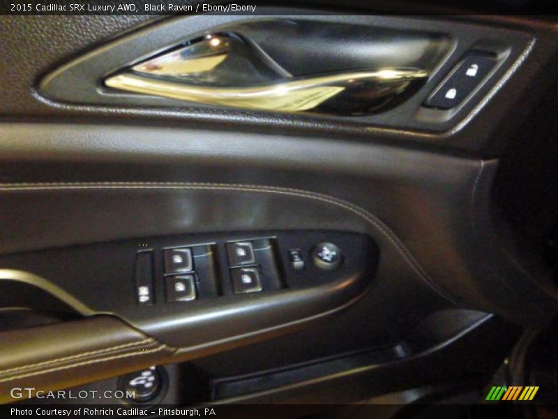 Black Raven / Ebony/Ebony 2015 Cadillac SRX Luxury AWD