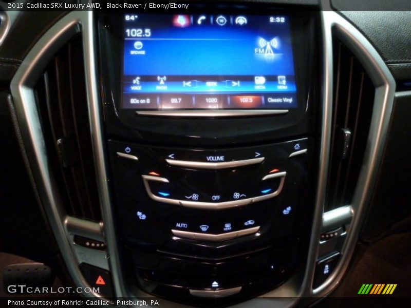 Black Raven / Ebony/Ebony 2015 Cadillac SRX Luxury AWD