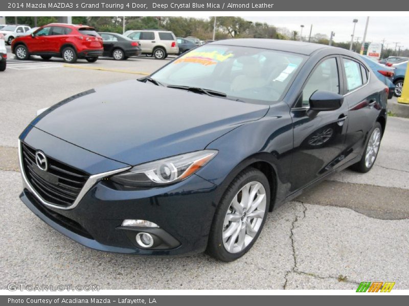 Front 3/4 View of 2014 MAZDA3 s Grand Touring 4 Door