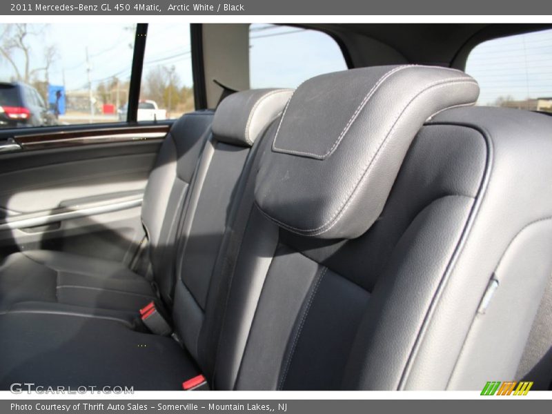 Arctic White / Black 2011 Mercedes-Benz GL 450 4Matic