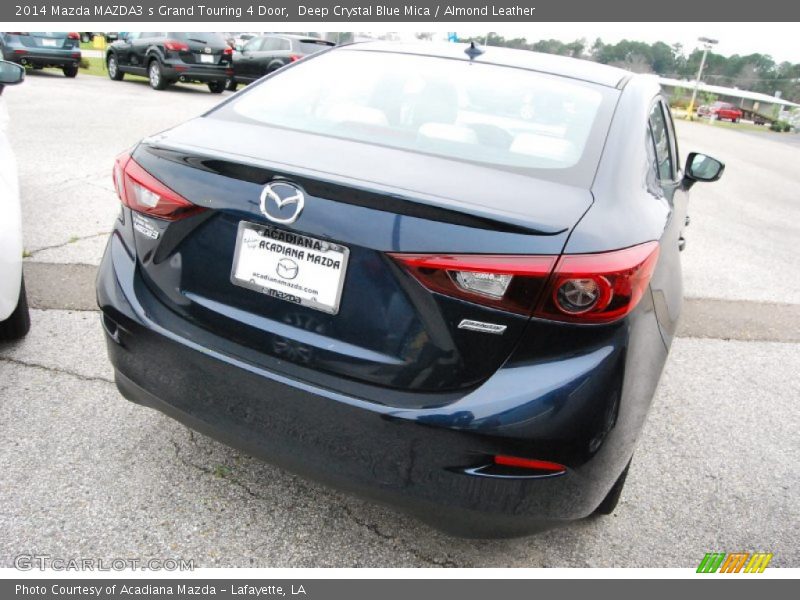 Deep Crystal Blue Mica / Almond Leather 2014 Mazda MAZDA3 s Grand Touring 4 Door