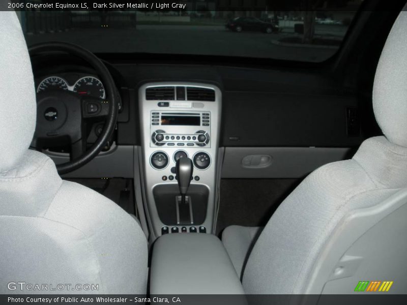 Dark Silver Metallic / Light Gray 2006 Chevrolet Equinox LS