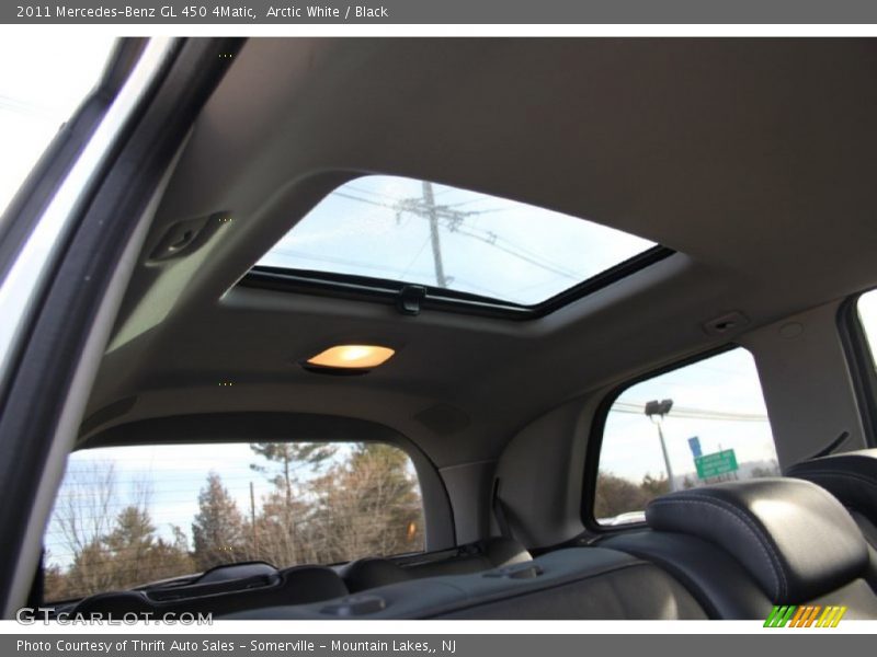 Arctic White / Black 2011 Mercedes-Benz GL 450 4Matic
