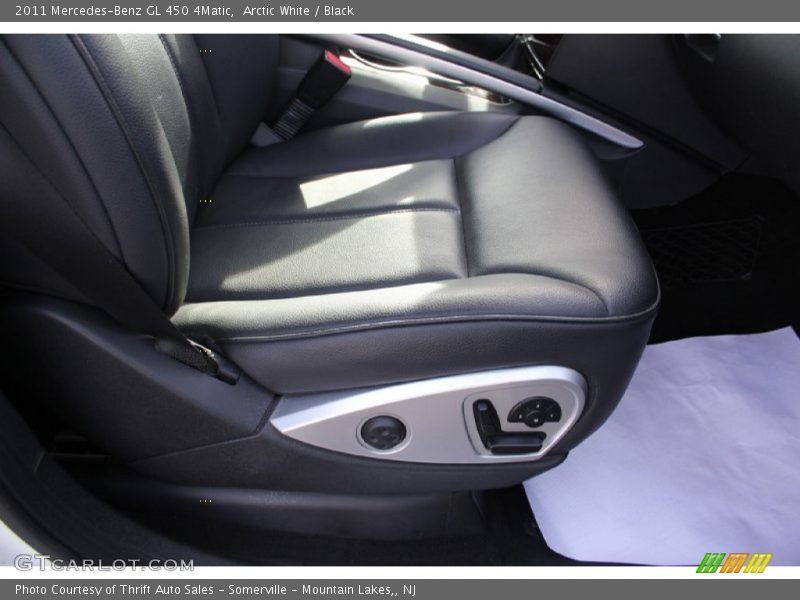 Arctic White / Black 2011 Mercedes-Benz GL 450 4Matic