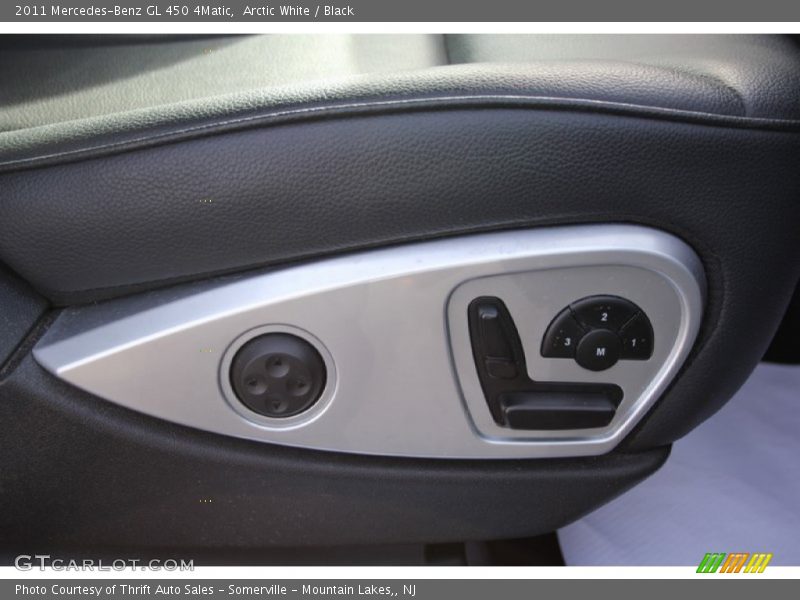 Arctic White / Black 2011 Mercedes-Benz GL 450 4Matic