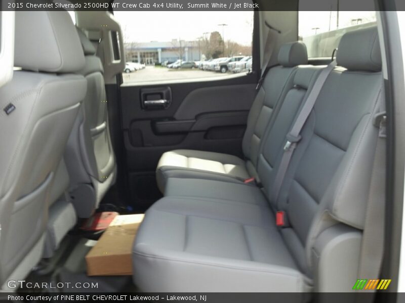 Summit White / Jet Black 2015 Chevrolet Silverado 2500HD WT Crew Cab 4x4 Utility