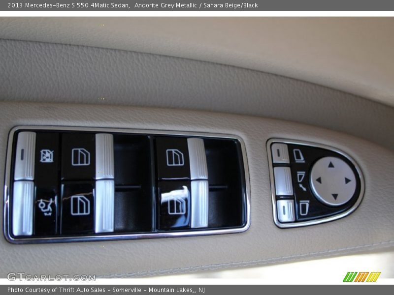 Controls of 2013 S 550 4Matic Sedan
