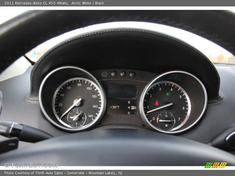 Arctic White / Black 2011 Mercedes-Benz GL 450 4Matic