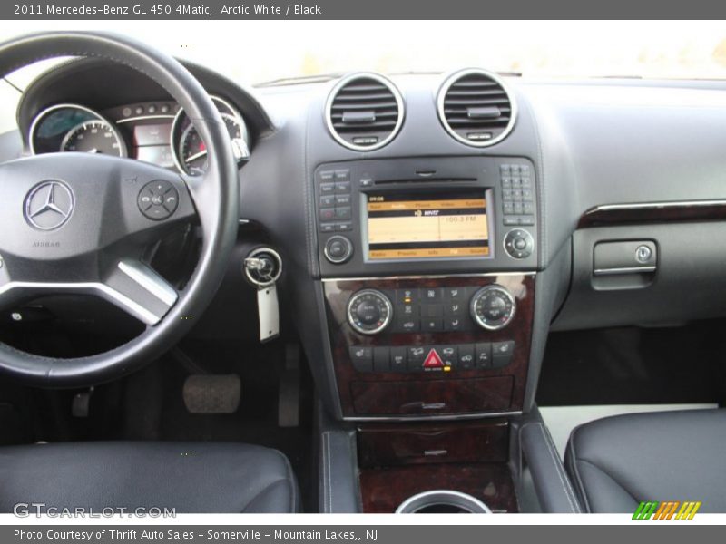 Arctic White / Black 2011 Mercedes-Benz GL 450 4Matic