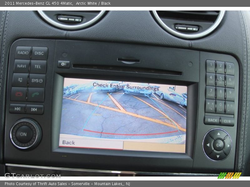 Arctic White / Black 2011 Mercedes-Benz GL 450 4Matic