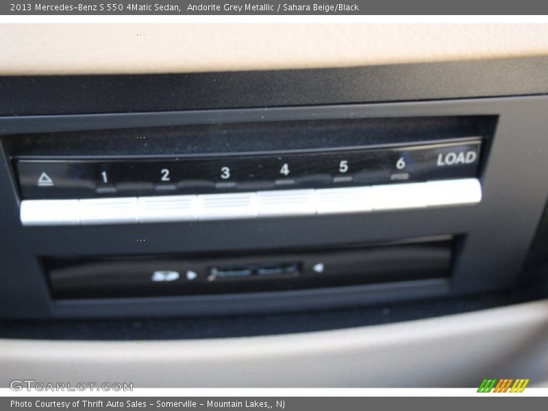 Andorite Grey Metallic / Sahara Beige/Black 2013 Mercedes-Benz S 550 4Matic Sedan