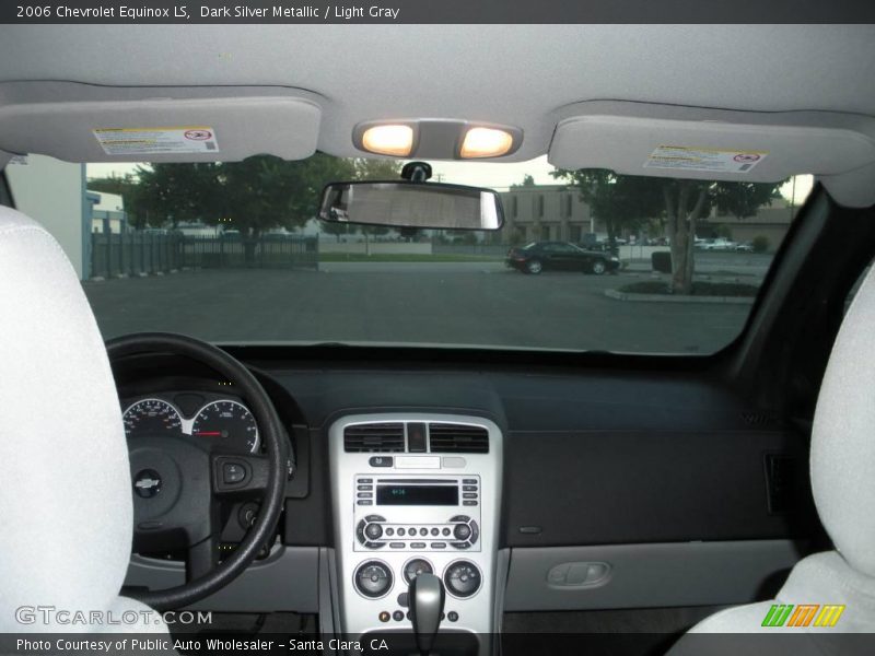 Dark Silver Metallic / Light Gray 2006 Chevrolet Equinox LS