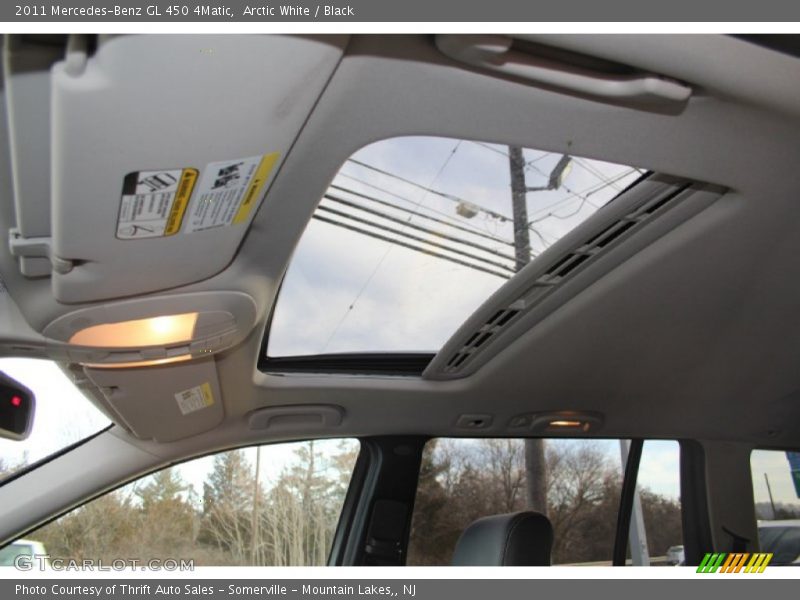 Arctic White / Black 2011 Mercedes-Benz GL 450 4Matic