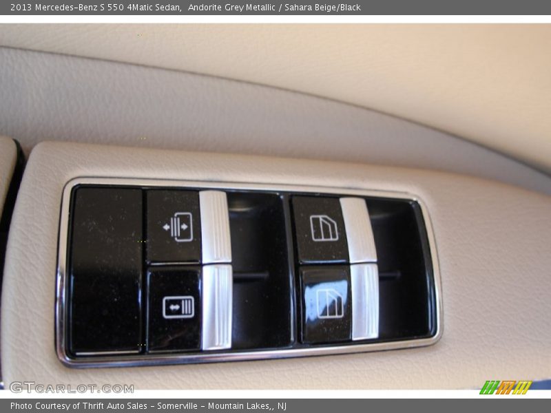 Andorite Grey Metallic / Sahara Beige/Black 2013 Mercedes-Benz S 550 4Matic Sedan