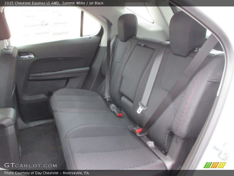 Summit White / Jet Black 2015 Chevrolet Equinox LS AWD