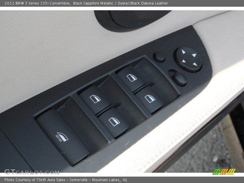 Black Sapphire Metallic / Oyster/Black Dakota Leather 2011 BMW 3 Series 335i Convertible